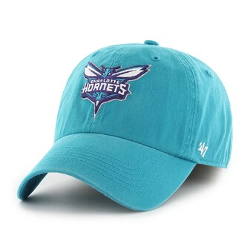 Men's '47 Teal Charlotte Hornets Classic Franchise Fitted Hat