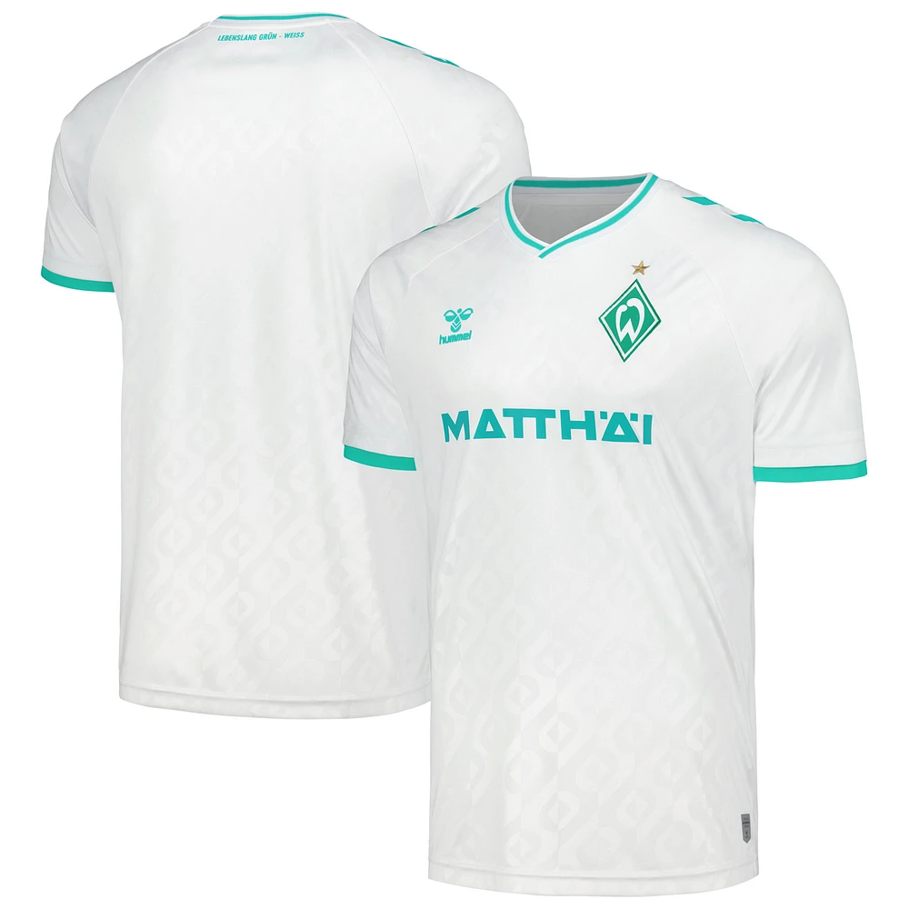 Men's White Werder Bremen 2023/24 Away Replica Jersey