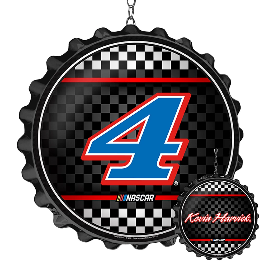 Kevin Harvick 19" Bottle Cap Wall Art Dangler
