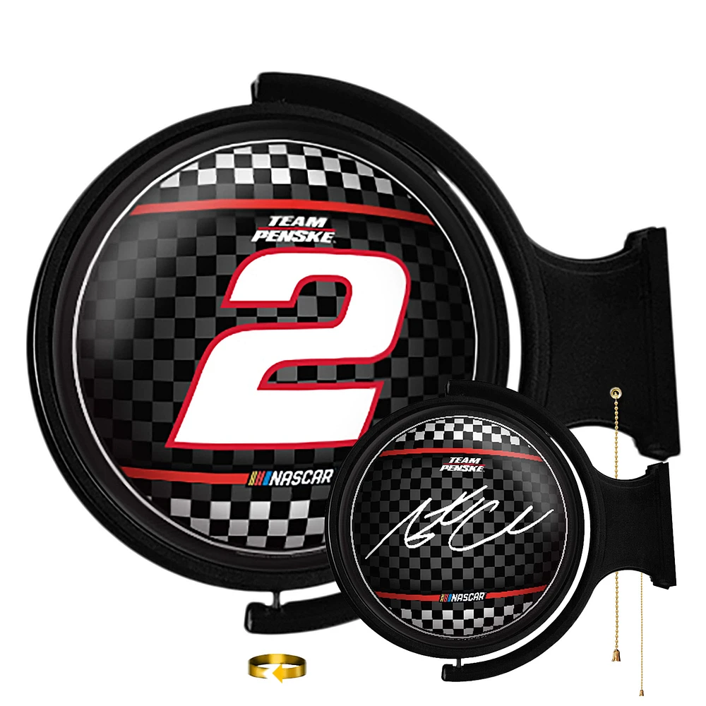 Austin Cindric 21'' x 23'' Rotating Lighted Wall Sign