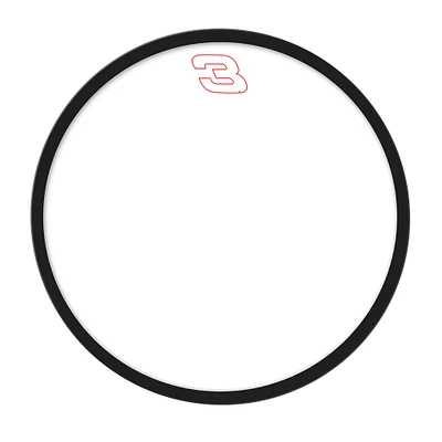 Austin Dillon 17.5" Modern Disc Framed Dry Erase Board