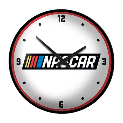 NASCAR 17.5" Modern Disc Wall Clock