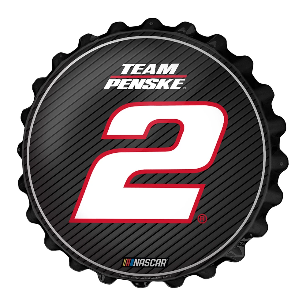 Austin Cindric 18.5" Bottle Cap Wall Sign