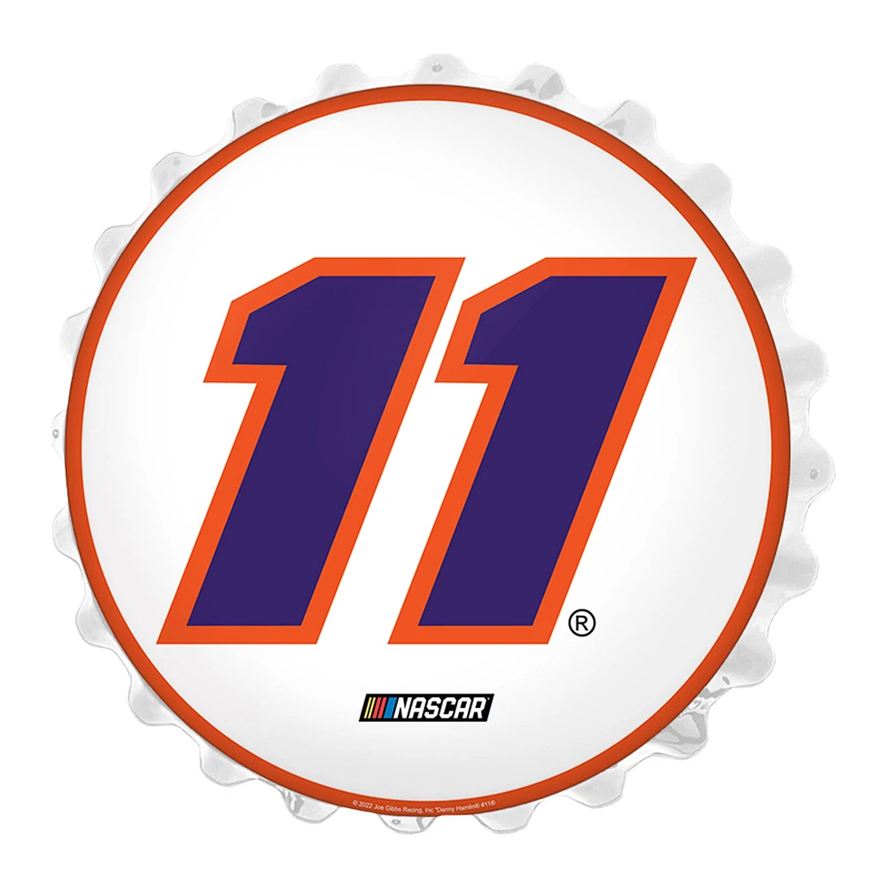 Denny Hamlin 18.5" Bottle Cap Wall Sign