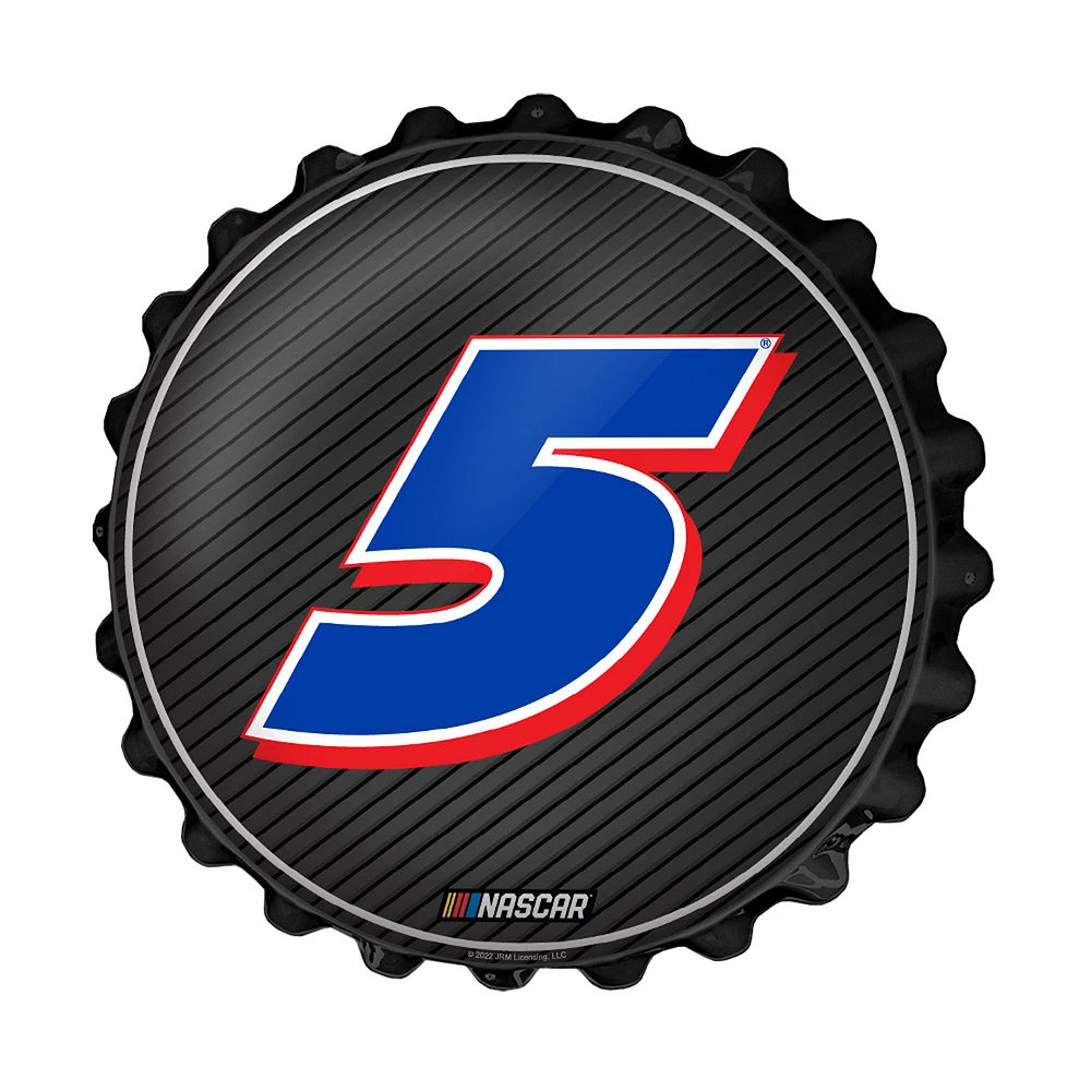 Kyle Larson 18.5" Bottle Cap Wall Sign