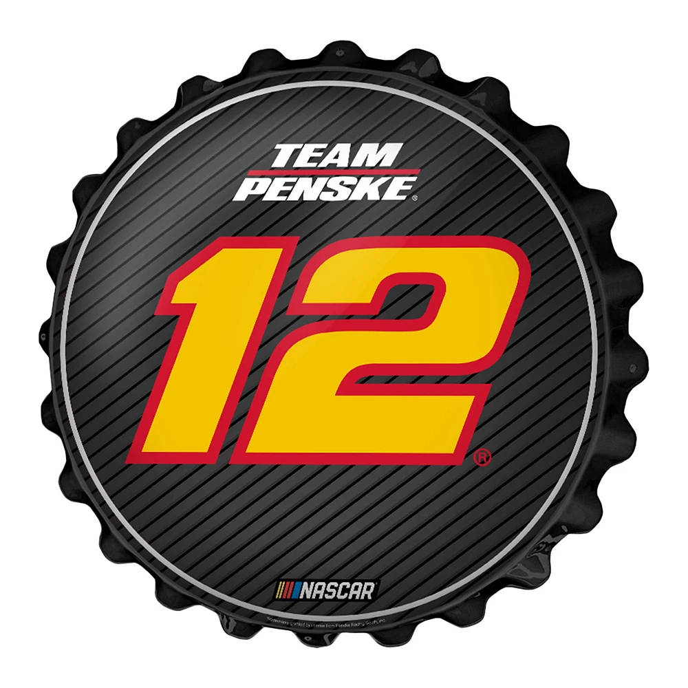 Ryan Blaney 18.5" Bottle Cap Wall Sign