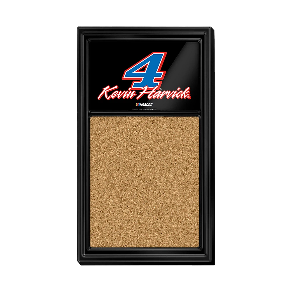 Kevin Harvick 17.5" x 31'' Cork Note Board