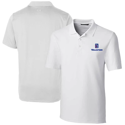 Men's Cutter & Buck PGA TOUR Volunteers Big Tall Forge Stretch Polo