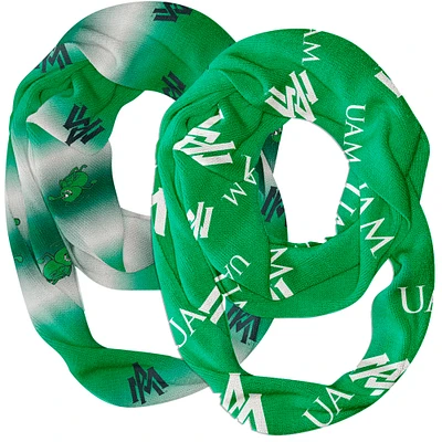 Vive La Fete Arkansas-Monticello Boll Weevils Two-Piece Infinity Scarves Set