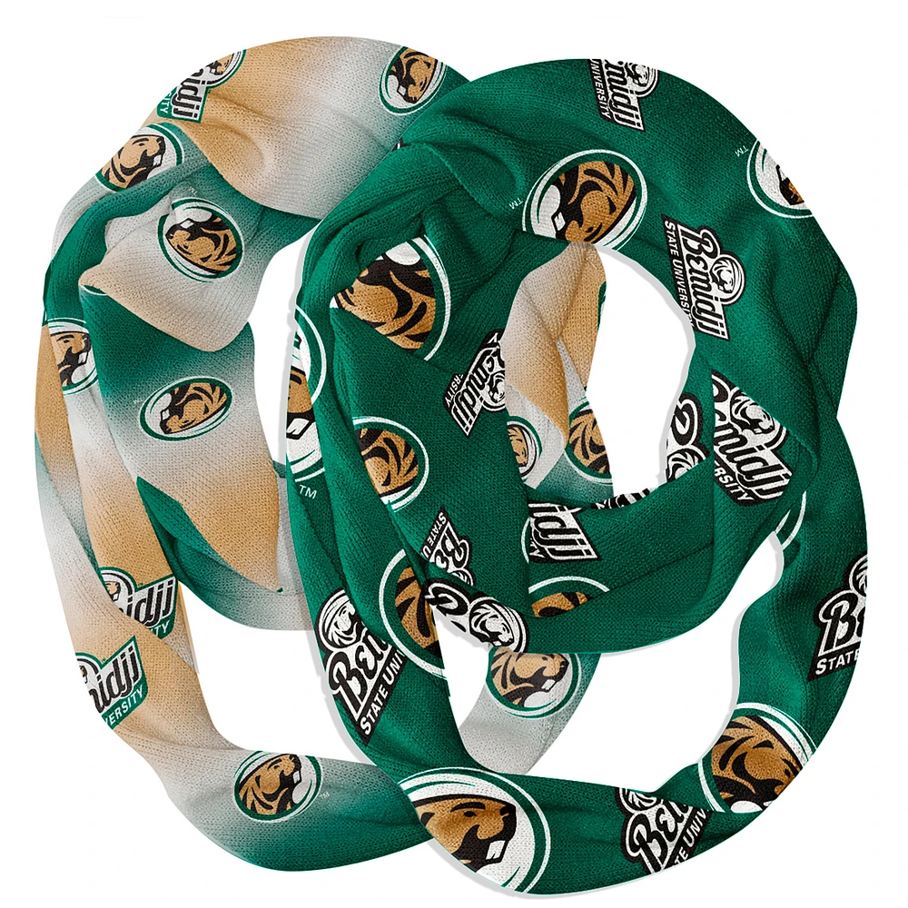 Vive La Fete Bemidji State Beavers Two-Piece Infinity Scarves Set