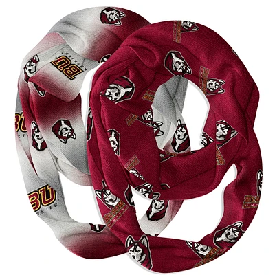 Vive La Fete Bloomsburg Huskies Two-Piece Infinity Scarves Set