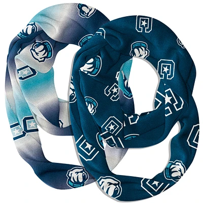 Vive La Fete Citadel Bulldogs Two-Piece Infinity Scarves Set