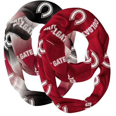 Vive La Fete Colgate Raiders Two-Piece Infinity Scarves Set