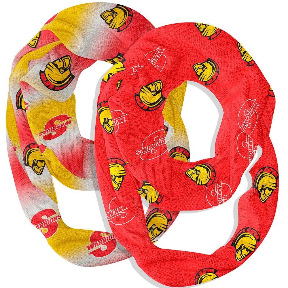 Vive La Fete Cal State Stanislaus Warriors Two-Piece Infinity Scarves Set