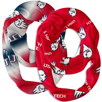 Vive La Fete Utah Tech Trailblazers Two-Piece Infinity Scarves Set