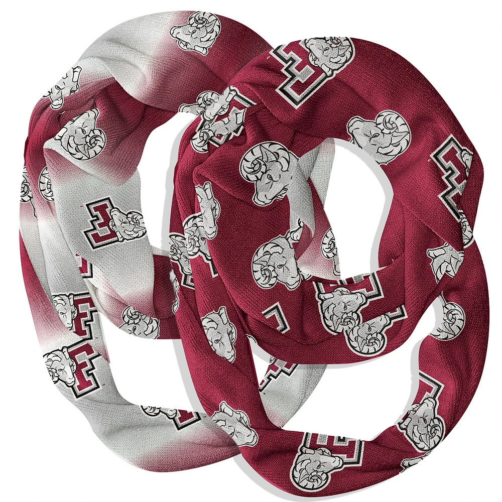 Vive La Fete Fordham Rams Two-Piece Infinity Scarves Set