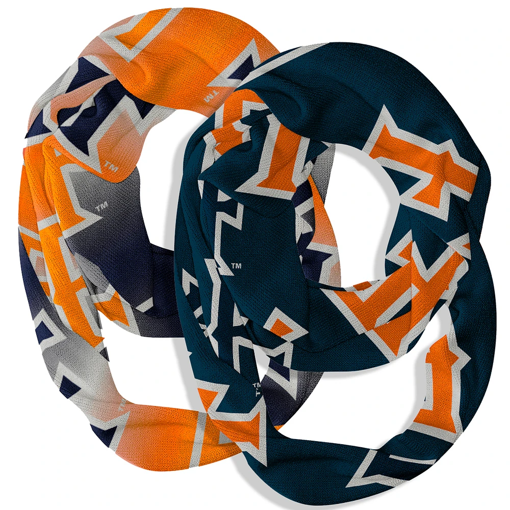 Vive La Fete Cal State Fullerton Titans Two-Piece Infinity Scarves Set