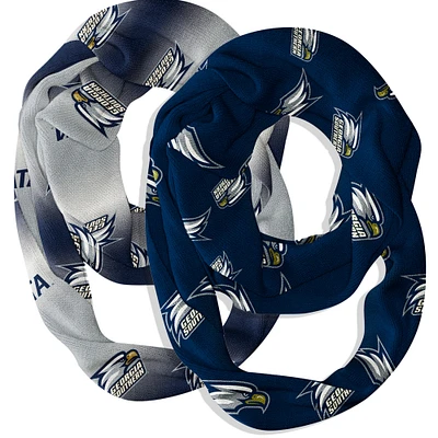 Vive La Fete Georgia Southern Eagles Two-Piece Infinity Scarves Set