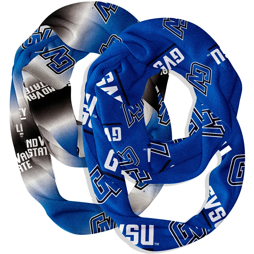 Vive La Fete Grand Valley State Lakers Two-Piece Infinity Scarves Set