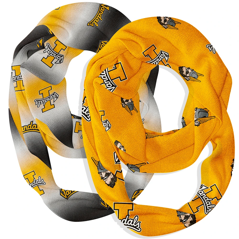 Vive La Fete Idaho Vandals Two-Piece Infinity Scarves Set