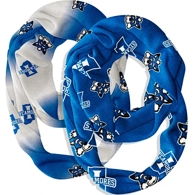 Vive La Fete Indiana State Sycamores Two-Piece Infinity Scarves Set