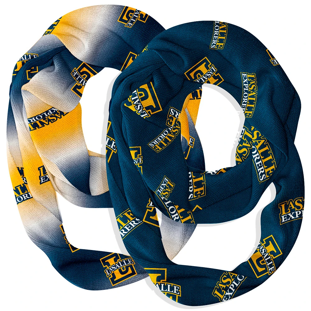 Vive La Fete La Salle Explorers Two-Piece Infinity Scarves Set