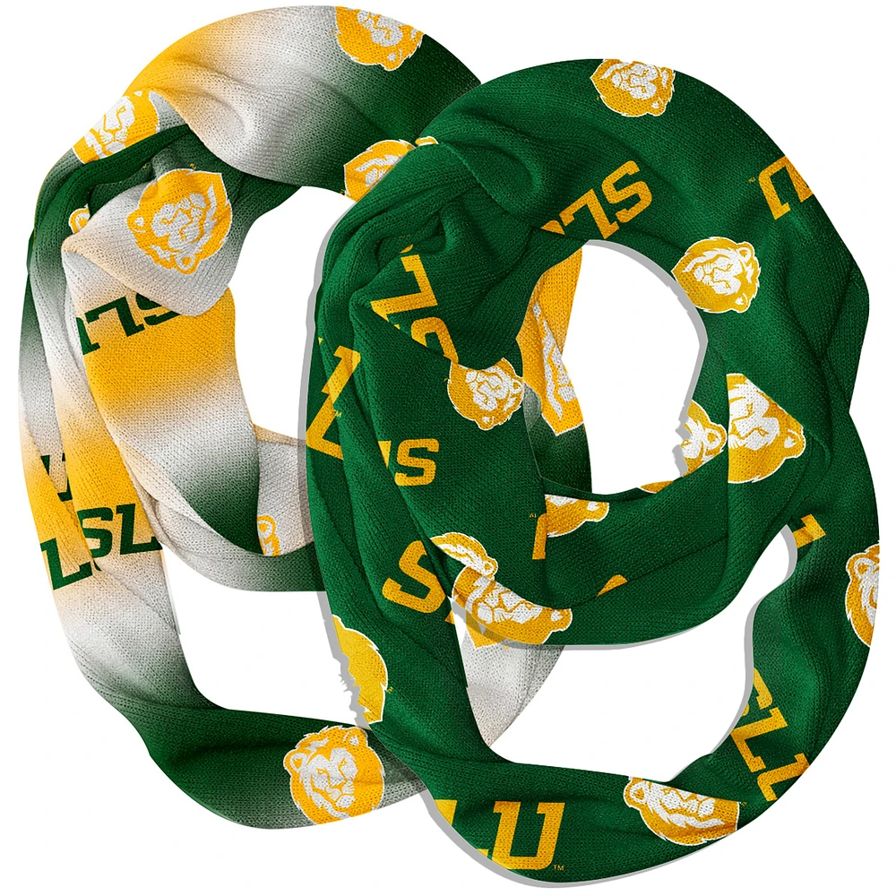 Vive La Fete Southeastern Louisiana Lions Two-Piece Infinity Scarves Set
