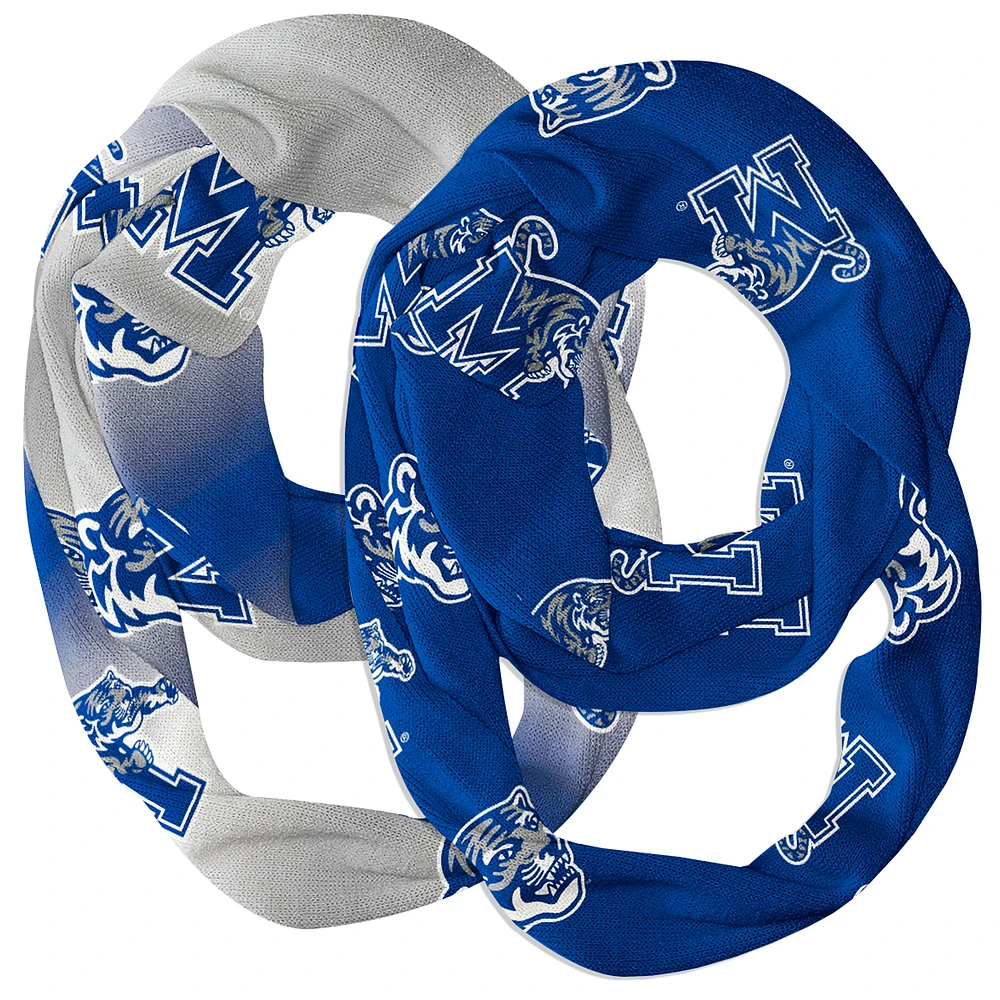 Vive La Fete Memphis Tigers Two-Piece Infinity Scarves Set