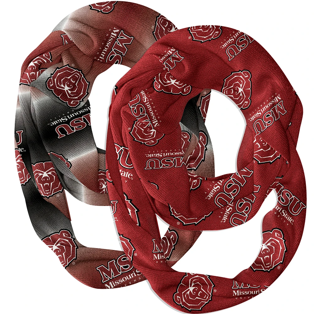 Vive La Fete Missouri State University Bears Two-Piece Infinity Scarves Set