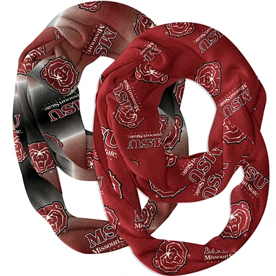 Vive La Fete Missouri State University Bears Two-Piece Infinity Scarves Set