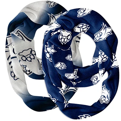 Vive La Fete New Hampshire Wildcats Two-Piece Infinity Scarves Set
