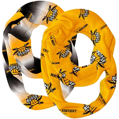 Vive La Fete Northern Kentucky University Norse Two-Piece Infinity Scarves Set