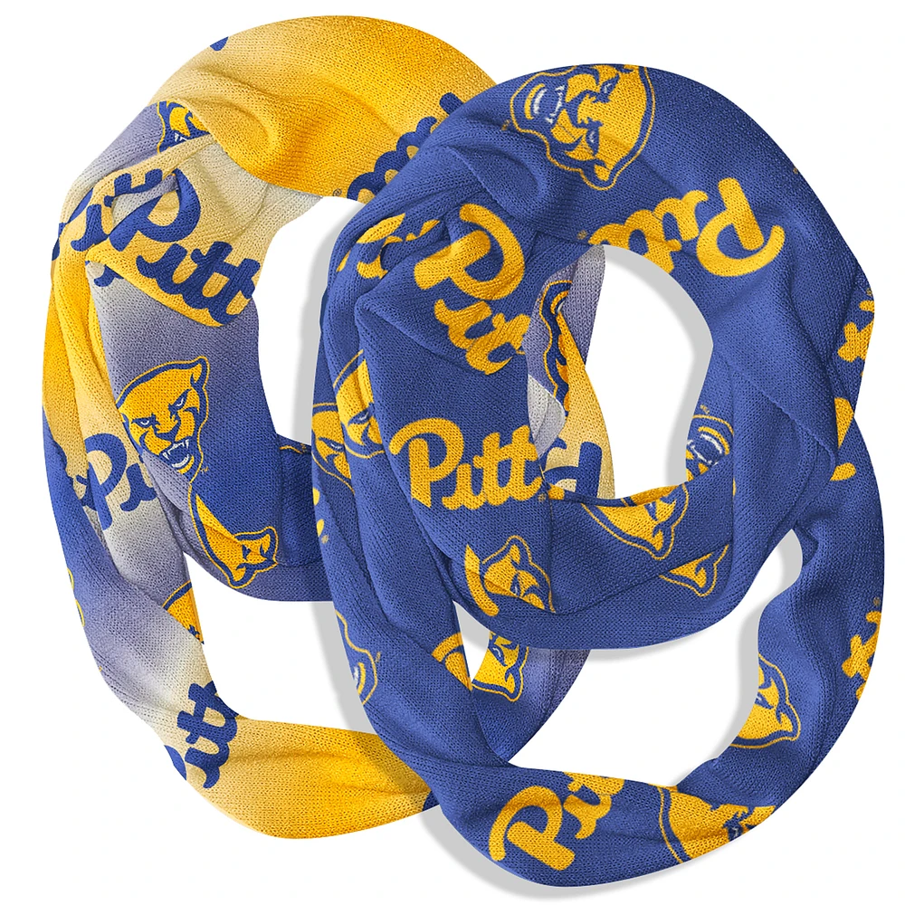 Vive La Fete Pittsburgh at Bradford Panthers Two-Piece Infinity Scarves Set