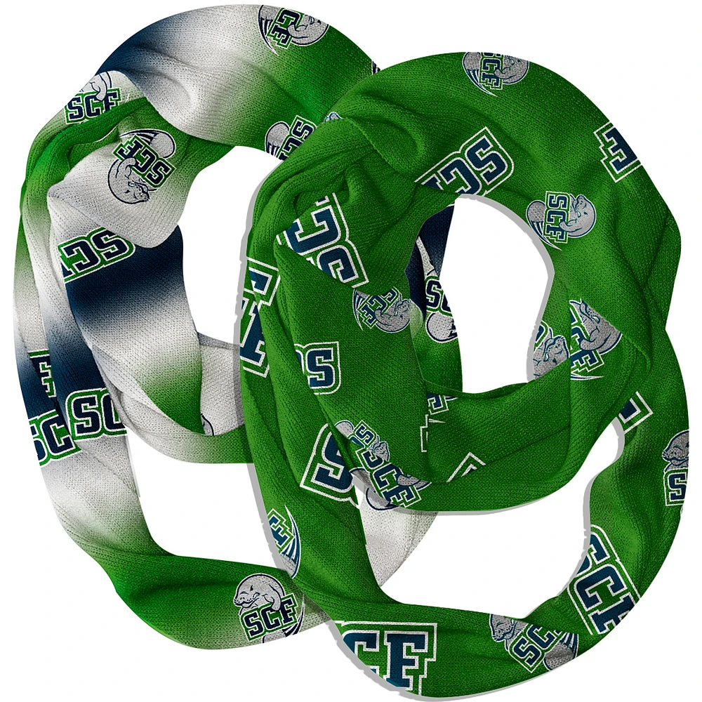 Vive La Fete State College of Florida Manatee-Sarasota Two-Piece Infinity Scarves Set