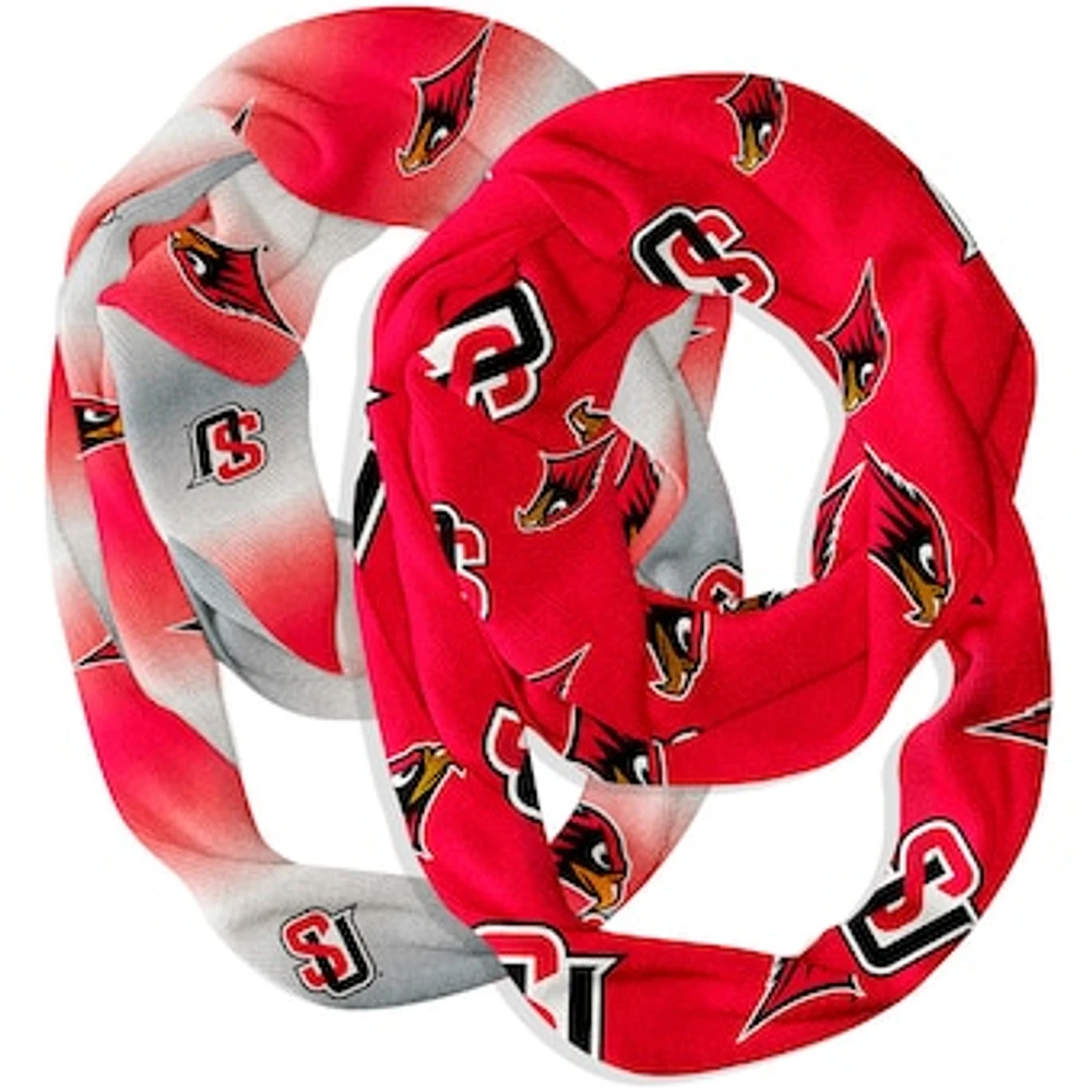 Vive La Fete Seattle Redhawks Two-Piece Infinity Scarves Set