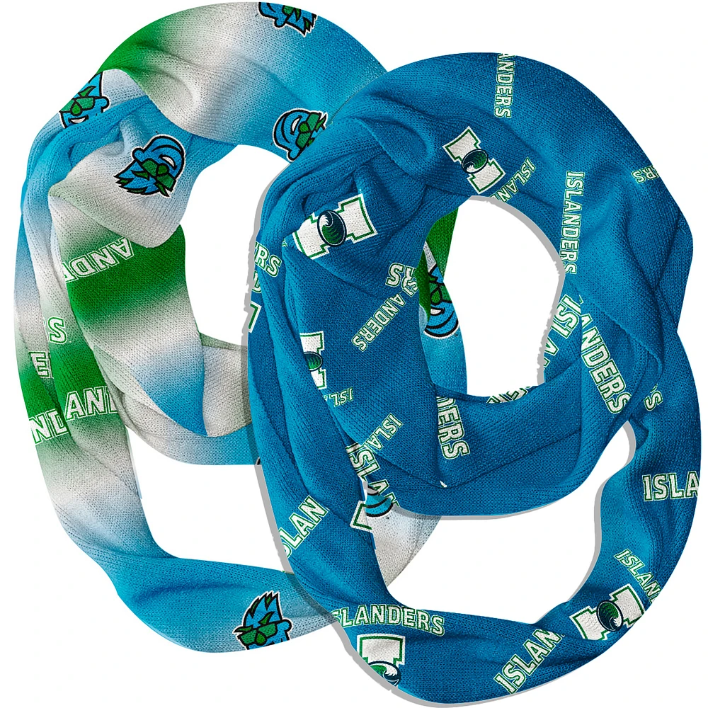 Vive La Fete Texas A&M Univ Corpus Christi Islanders Two-Piece Infinity Scarves Set