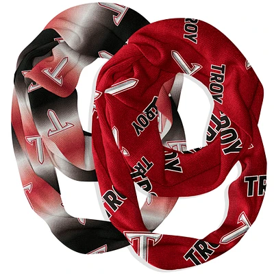 Vive La Fete Towson University Tigers Two-Piece Infinity Scarves Set