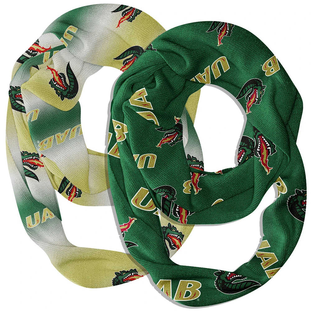 Vive La Fete UAB Blazers Two-Piece Infinity Scarves Set