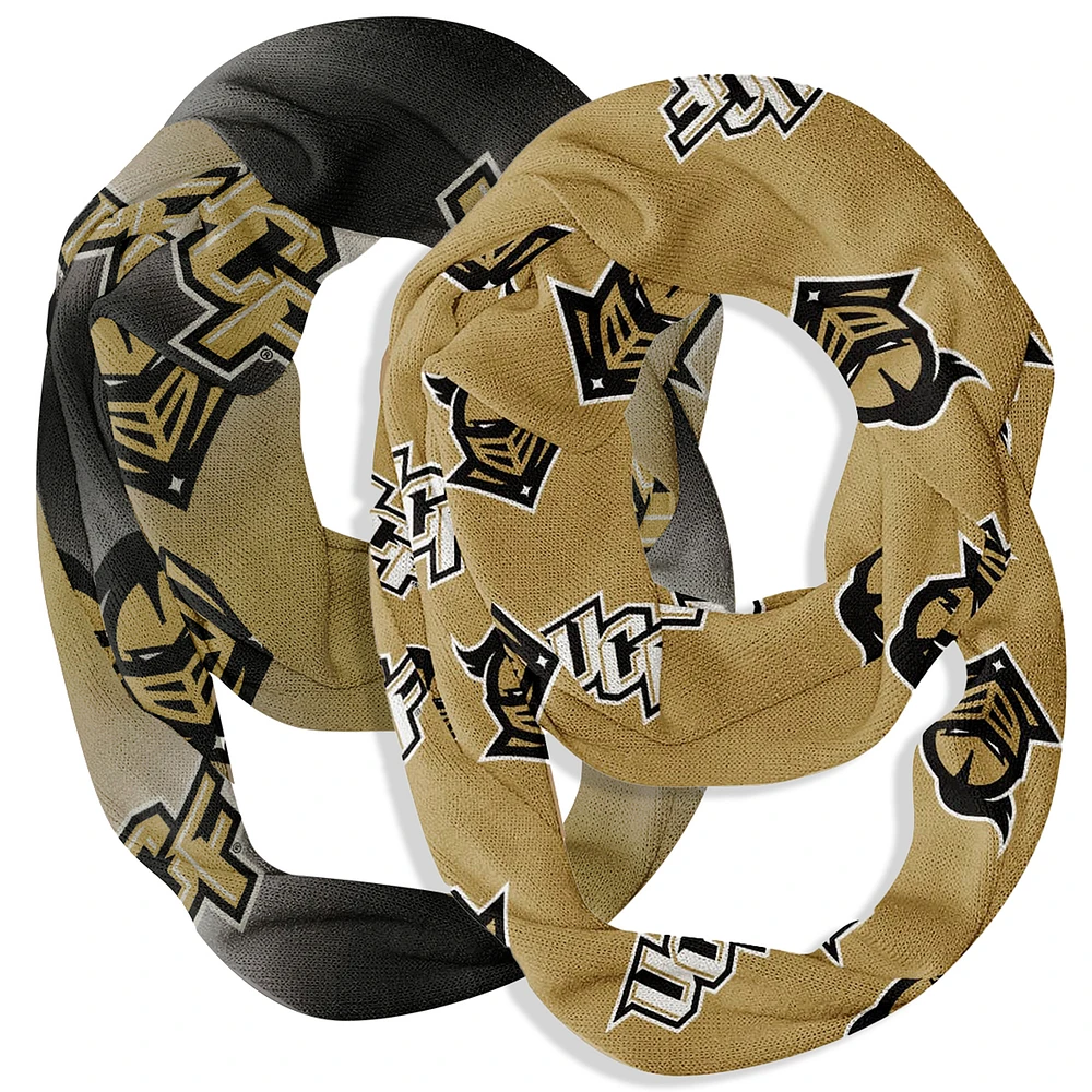 Vive La Fete UCF Knights Two-Piece Infinity Scarves Set