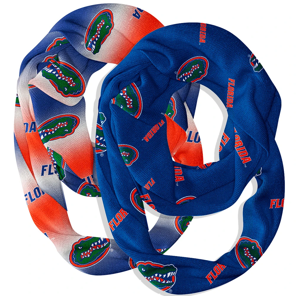 Vive La Fete Florida Gators Two-Piece Infinity Scarves Set