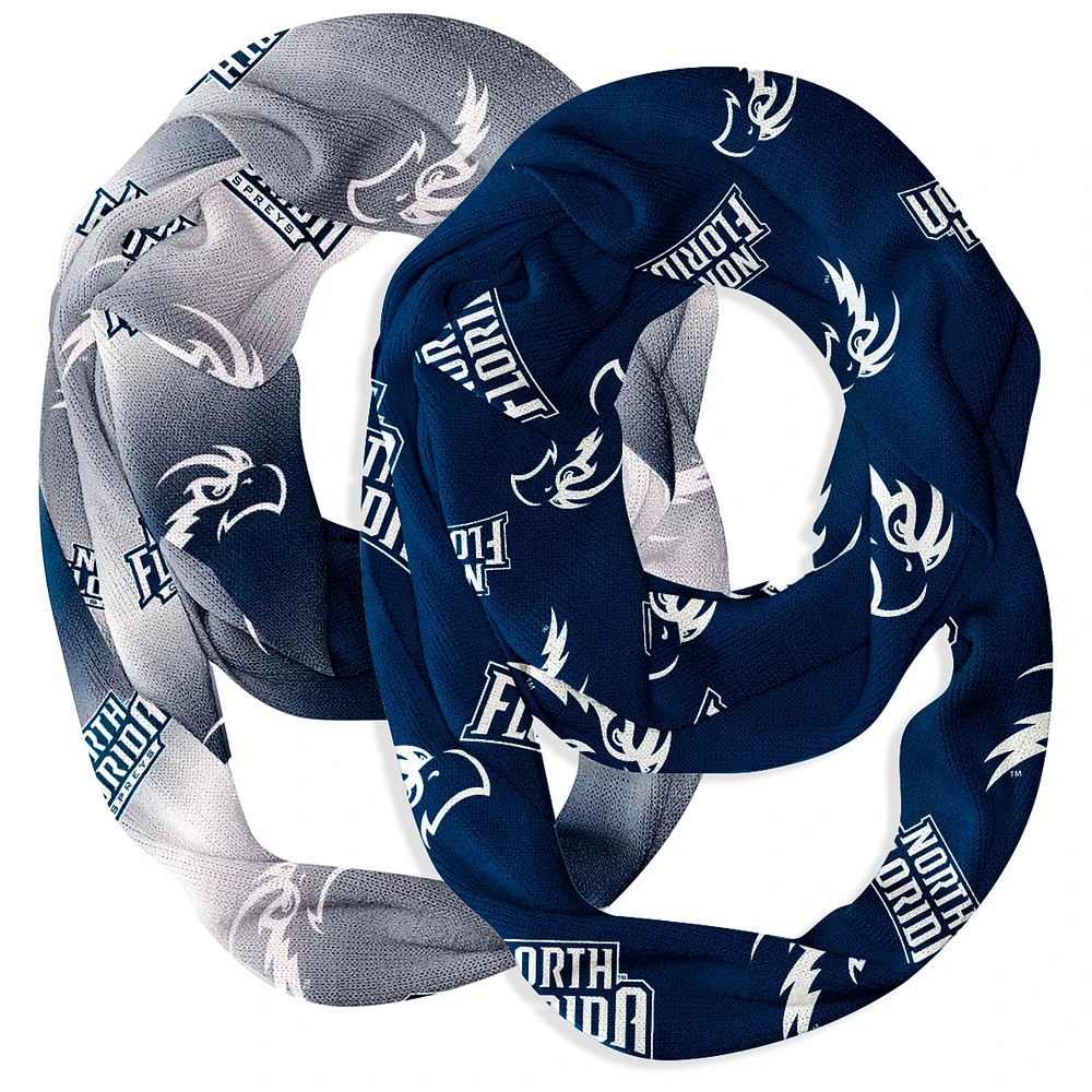 Vive La Fete UNF Ospreys Two-Piece Infinity Scarves Set