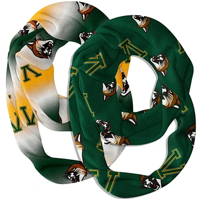 Vive La Fete Vermont Catamounts Two-Piece Infinity Scarves Set