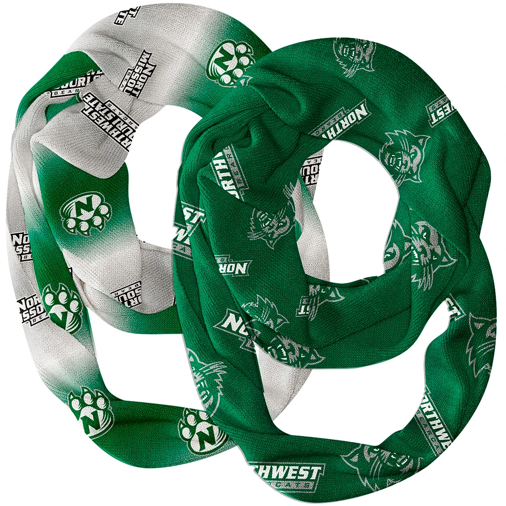 Vive La Fete Northwest Missouri State Bearcats Two-Piece Infinity Scarves Set