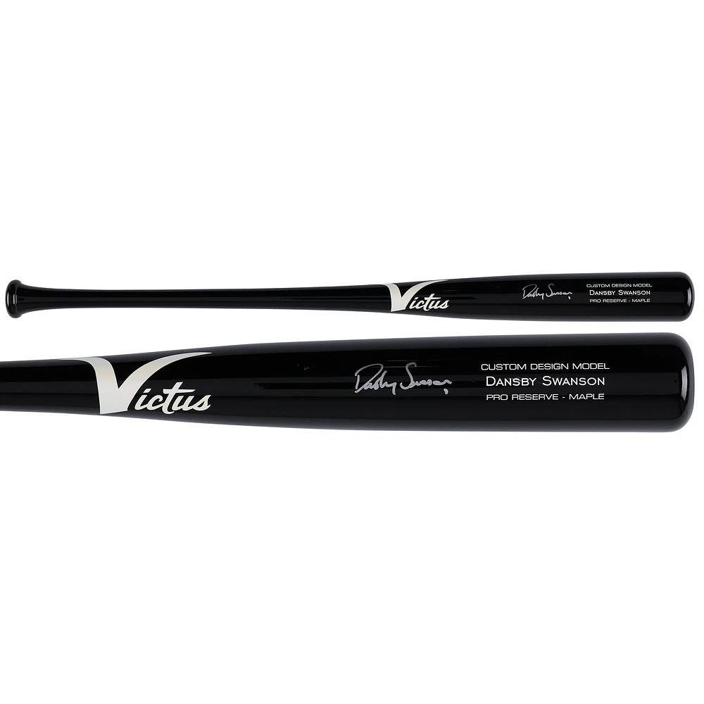 Dansby Swanson Chicago Cubs Autographed Victus Game Model Bat