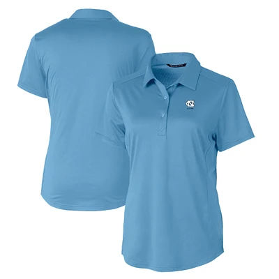 Women's Cutter & Buck Carolina Blue North Tar Heels Alumni DryTec Prospect Textured Stretch Polo