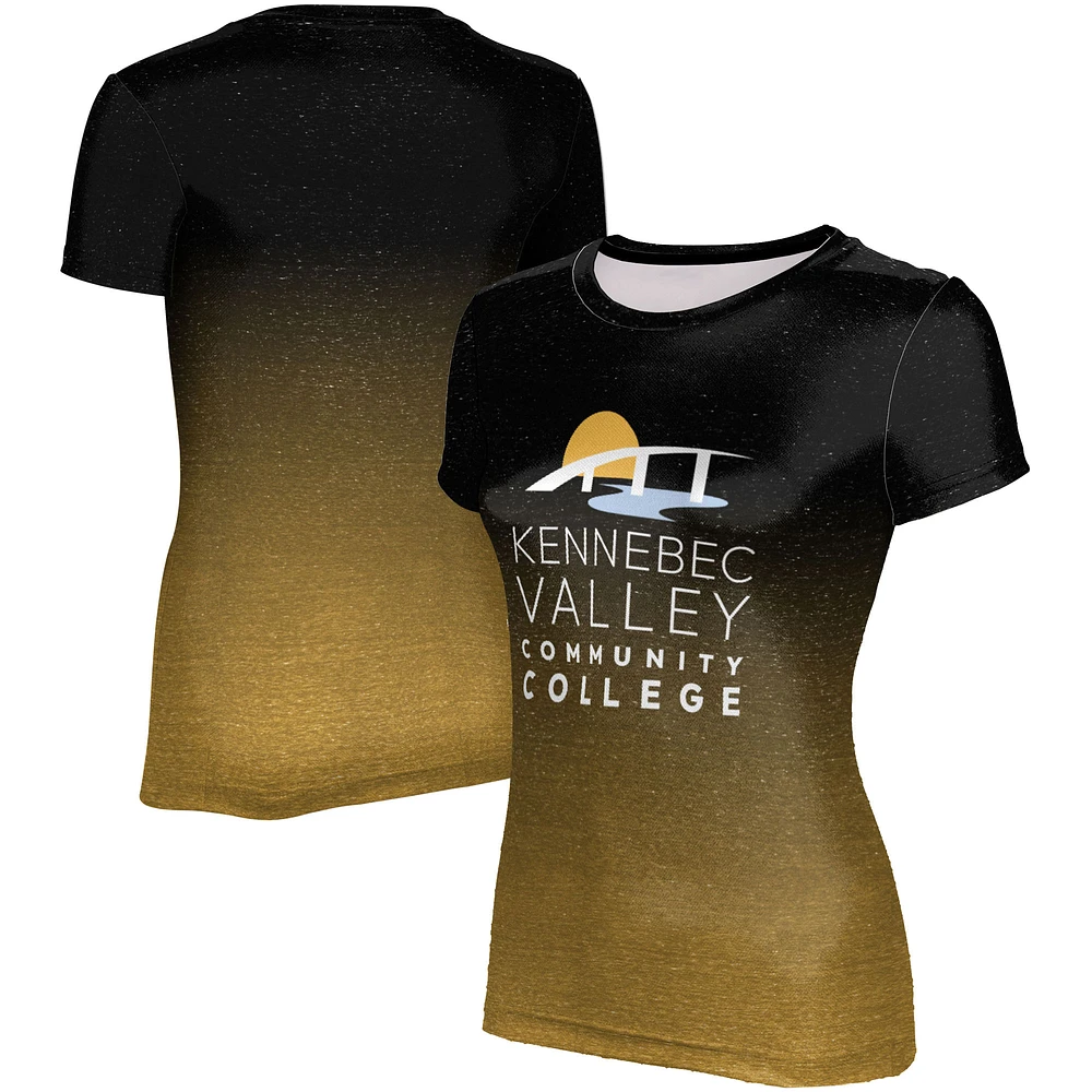 Women's ProSphere Black Kennebec Valley Community College T-Shirt