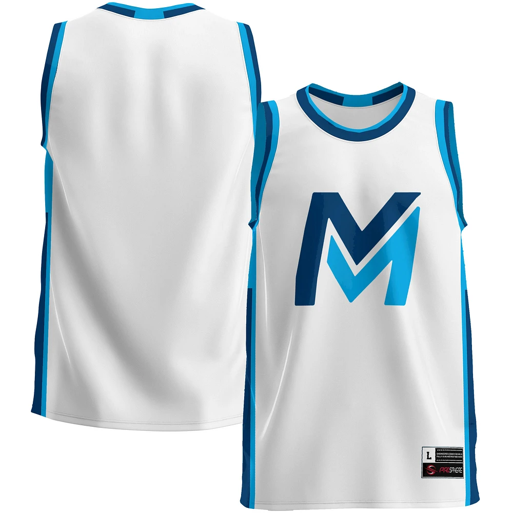 Men's GameDay Greats White Mid Michigan College Lightweight Basketball Jersey