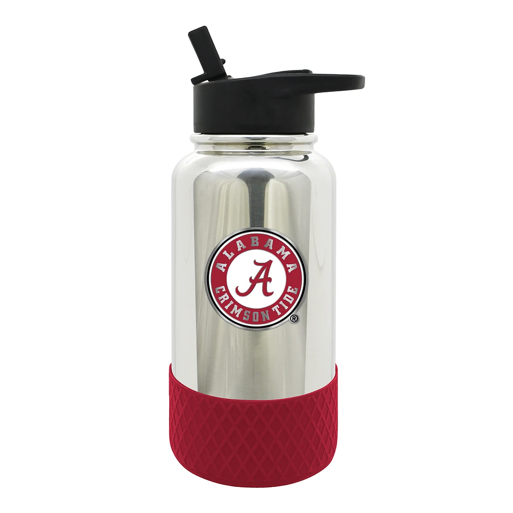 Alabama Crimson Tide 32oz. Team Color Chrome Hydration Bottle