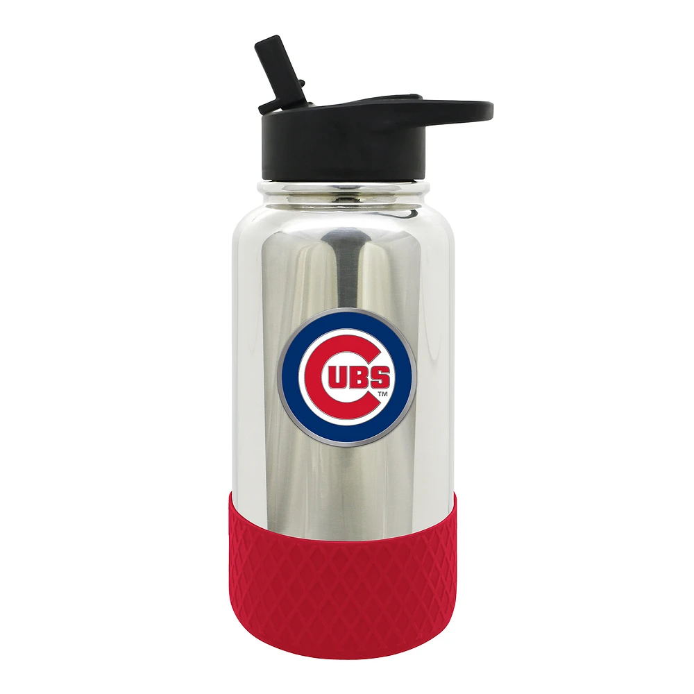 Chicago Cubs 32oz. Team Color Chrome Hydration Bottle