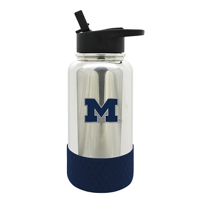 Michigan Wolverines 32oz. Team Color Chrome Hydration Bottle